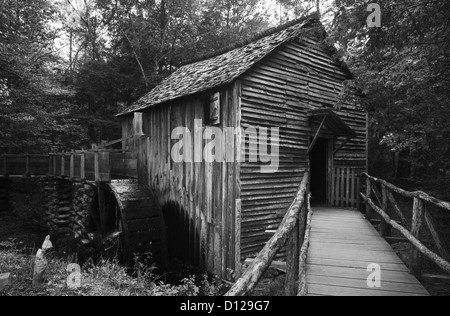 L'usine de câble de Cades Cove, parc national des Great Smoky Mountains. Townsend, Tennessee, USA. Banque D'Images