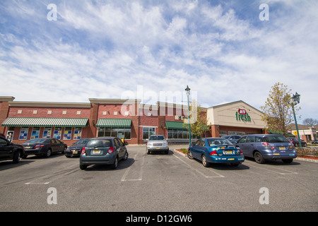 A&P Store front et un terrain de stationnement, Allendale, New Jersey Banque D'Images