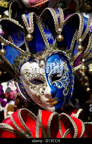 Les masques de carnaval typique de Venise, Italie Banque D'Images