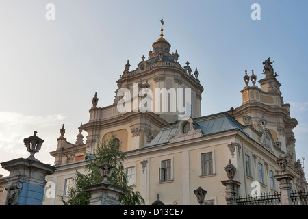 St George's Cathedral. Lviv, Ukraine. Banque D'Images