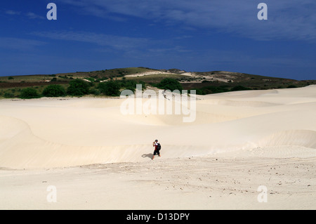 Deserto de Viana Viana - désert de l'île Boa Vista, Cap Vert Banque D'Images