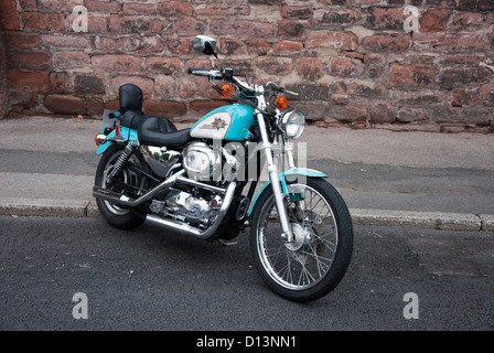 1997 Harley Davidson XL Sportster 1200 Custom Motorcycle Banque D'Images