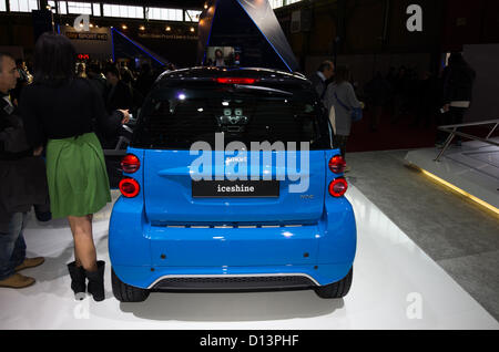 Bologne, Italie. 6 décembre 2012. Bologne, Italie-DEC.6 .Smart Pavilion at le Motor Show de Bologne en le 6 décembre,Italie Banque D'Images