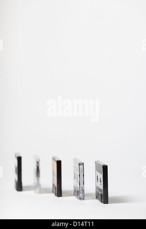 Les cassettes audio Banque D'Images