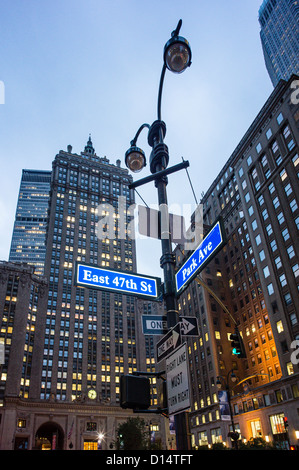 Le MetLife Building, Park Avenue, Manhattan, New York City, USA Banque D'Images