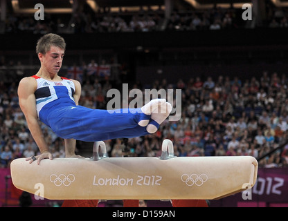 Max Whitlock (GBR, Grande-Bretagne). Gymnastique individuelle Banque D'Images