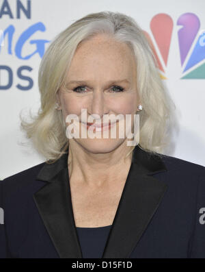 7 décembre 2012 - Los Angeles, Californie, États-Unis - Glenn Close participant à la deuxième édition annuelle du prix américain donnant lieu au Pasadena Civic Auditorium à Pasadena en Californie le 7 décembre 2012. Crédit Image : 2012(© D. Long/Globe Photos/ZUMAPRESS.com) Banque D'Images