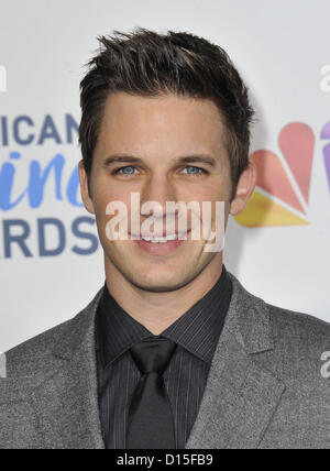 7 décembre 2012 - Los Angeles, Californie, États-Unis - Matt Lanter participant à la deuxième édition annuelle du prix américain donnant lieu au Pasadena Civic Auditorium à Pasadena en Californie le 7 décembre 2012. Crédit Image : 2012(© D. Long/Globe Photos/ZUMAPRESS.com) Banque D'Images