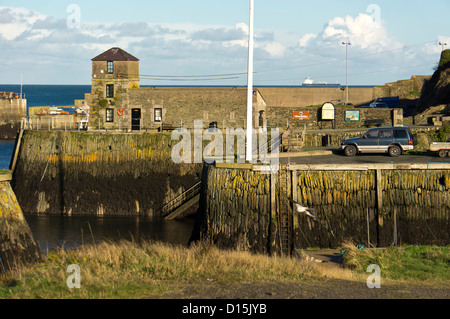 Port de Holyhead Holyhead Anglesey au nord du Pays de Galles UK.Watch Tower. Banque D'Images