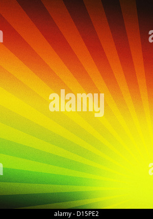 Vintage rétro arrière avec bandes claires Banque D'Images