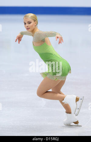 Kiira Korpi (FIN), le 7 décembre 2012 - Patinage Artistique : ISU Grand Prix of Figure Skating Final 2012/2013 Femmes le programme court à un iceberg Skating Palace, Sochi, Russie. (Photo de YUTAKA/AFLO SPORT) [1040] Banque D'Images