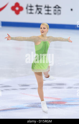 Kiira Korpi (FIN), le 7 décembre 2012 - Patinage Artistique : ISU Grand Prix of Figure Skating Final 2012/2013 Femmes le programme court à un iceberg Skating Palace, Sochi, Russie. (Photo de YUTAKA/AFLO SPORT) [1040] Banque D'Images