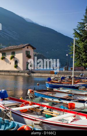 Le lac de Garde, Italie Banque D'Images