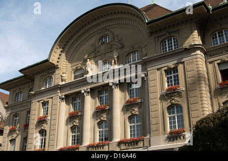 Siège de la Banque nationale suisse, Berne, Suisse Banque D'Images