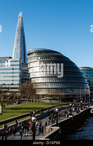 London City Hall de Tower Bridge Londres Angleterre Grande-bretagne UK Banque D'Images