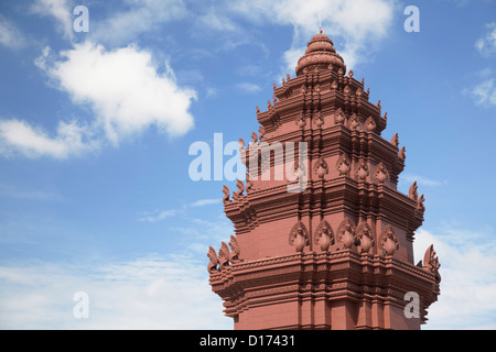 Monument de l'indépendance, Phnom Penh, Cambodge Banque D'Images