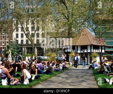 Soho Square London UK Banque D'Images