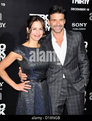 10 décembre 2012 - Los Angeles, Californie, États-Unis - Frank Grillo, Wendy Moniz LosAngeles participant à la première de '' Zero Dark Thirty'' tenue à l'Kodak Theater à Hollywood, Californie le 10 décembre 2012. 2012.(Image Crédit : © D. Long/Globe Photos/ZUMAPRESS.com) Banque D'Images