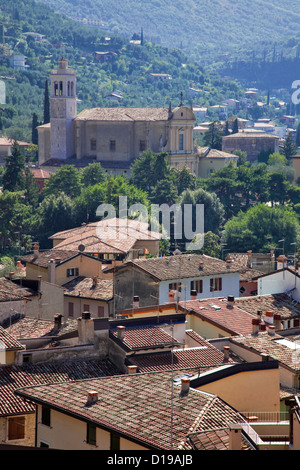 Malcesine, sur le lac de Garde, Italie Banque D'Images