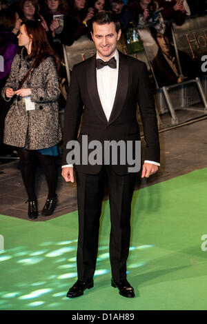 Richard Armitage assiste à la Royal Film premiere de "Le Hobbit : Un voyage inattendu" à l'Odeon Leicester Square Londres, Royaume-Uni, 12/12/2012 Credit : Mario Mitsis / Alamy Live News Banque D'Images