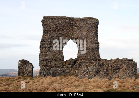 Dunnydeer Hill Fort, près de landes, Ecosse Banque D'Images