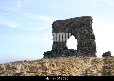 Dunnydeer Hill Fort, près de landes, Ecosse Banque D'Images