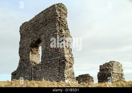 Dunnydeer Hill Fort, près de landes, Ecosse Banque D'Images