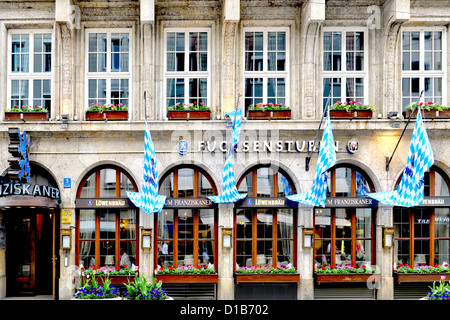 Bierkeller à München ; cave à bière à Munich Banque D'Images