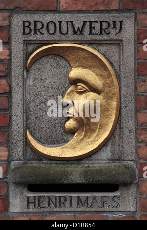 Henri Maes brasserie à Bruges, Belgique Banque D'Images