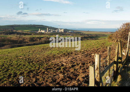 Mine de potasse Boulby situé sur la côte Nord-Est de l'Angleterre et dans le North York Moors National Park Boundary Banque D'Images