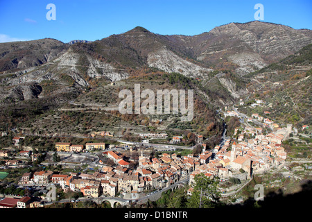 Village pittoresque dans l'arrière pays du Var Banque D'Images