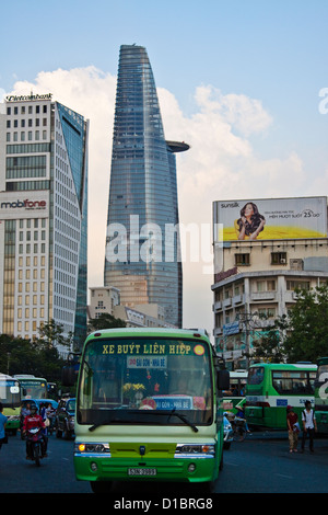 Bitexaco Saigon tour financier Banque D'Images