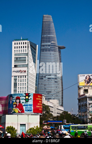 Bitexaco Saigon tour financier Banque D'Images