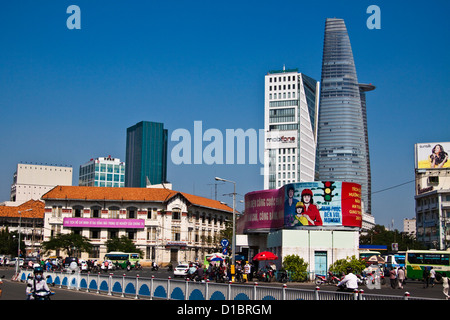 Bitexaco Saigon tour financier Banque D'Images