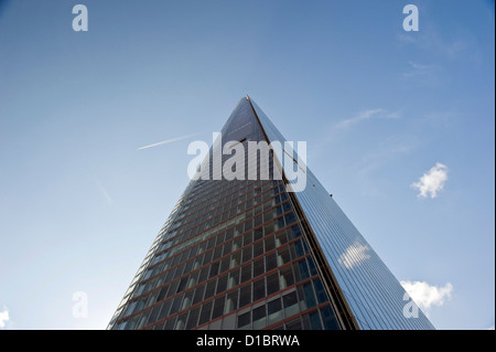 Le Shard, le plus haut bâtiment de l'Union européenne à côté de la Station London Bridge, UK Banque D'Images
