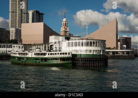 Star Ferry Terminal Tsim Sha Tsui Hong Kong Banque D'Images