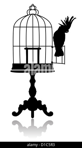 Cage à oiseaux Banque D'Images
