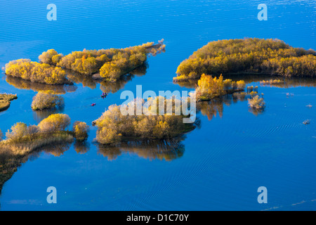 Derwentwater vu de surprise vue dans le Parc National de Lake District. Banque D'Images