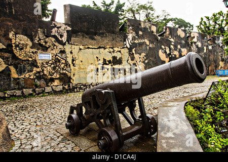 Fortaleza do Monte ou Monte Forte à Macao. Banque D'Images