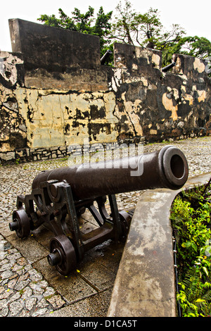 Fortaleza do Monte ou Monte Forte à Macao. Banque D'Images