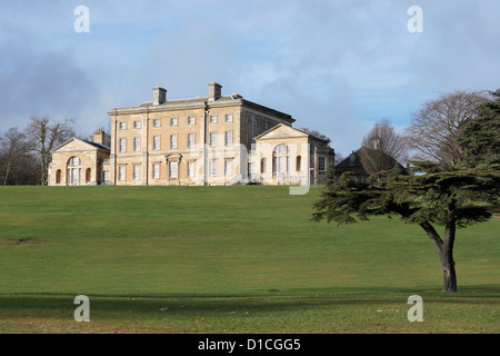 Face Sud de Cusworth Hall, Scawsby, Doncaster. Une maison de campagne géorgienne du xviiie siècle avec une liste de grade 1. Aujourd'hui un musée. Banque D'Images