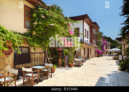Vieille ville de Kaleici, Antalya, Turquie Banque D'Images