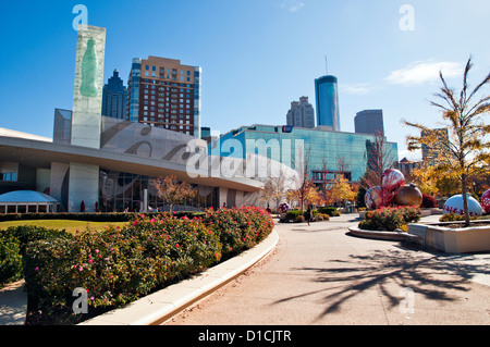 Pemberton place, accueil du monde de Coca-Cola , Atlanta, USA, Geogia Banque D'Images