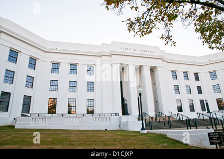 Le ministère de l'Alabama Archives et histoire (ADA) , Montgomery, capitale de l'état américain de l'Alabama, USA Banque D'Images