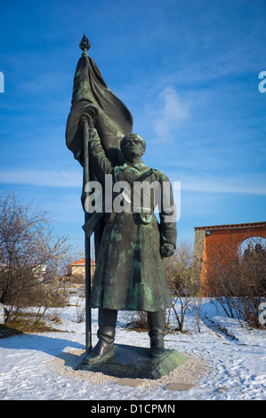 Memento Park, Budapest. Musée en plein air parc de l'époque communiste sculpture publique en Hongrie. Banque D'Images