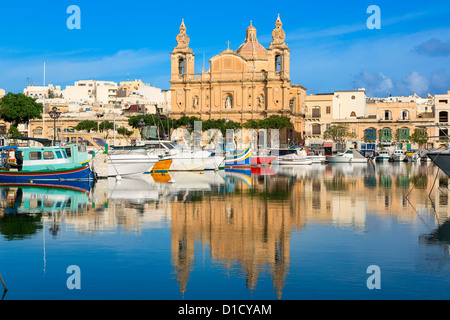 Msida, St Joseph's Church Banque D'Images