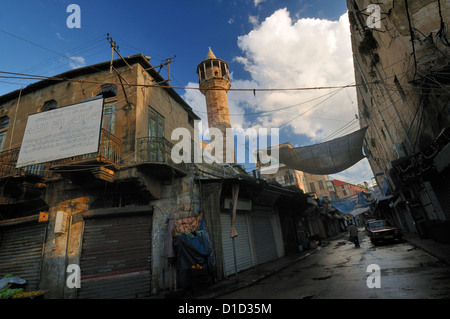 Suk (marché) de la SIDA, Saïda, au Sud Liban Banque D'Images