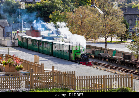 LLanberis Lake Railway Banque D'Images