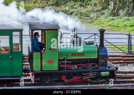 LLanberis Lake Railway Banque D'Images