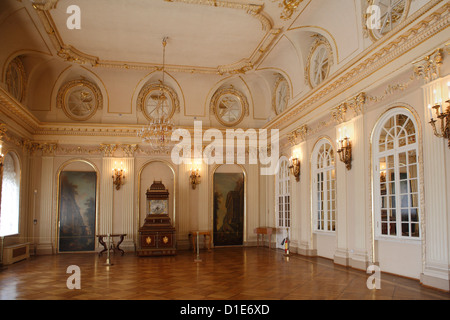 Intérieur du Palais Menchikov, Saint-Pétersbourg, Russie, Europe Banque D'Images